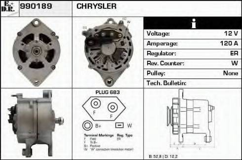 EDR 990189 - Alternator www.molydon.hr