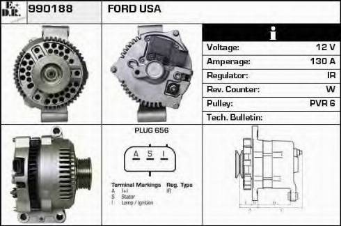 EDR 990188 - Alternator www.molydon.hr