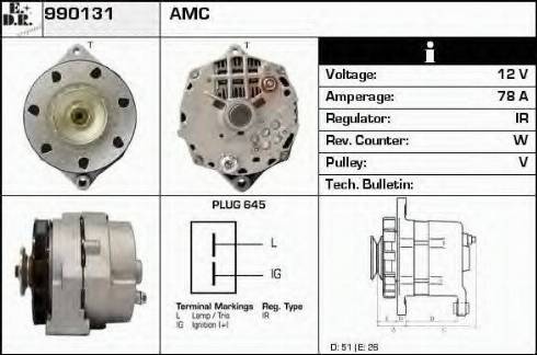 EDR 990131 - Alternator www.molydon.hr