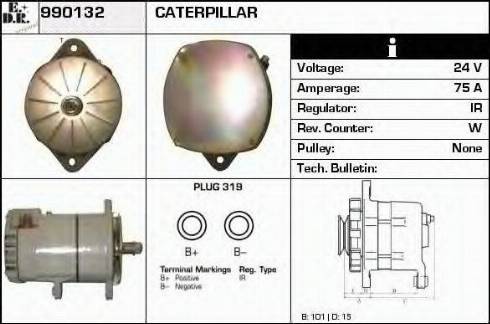 EDR 990132 - Alternator www.molydon.hr