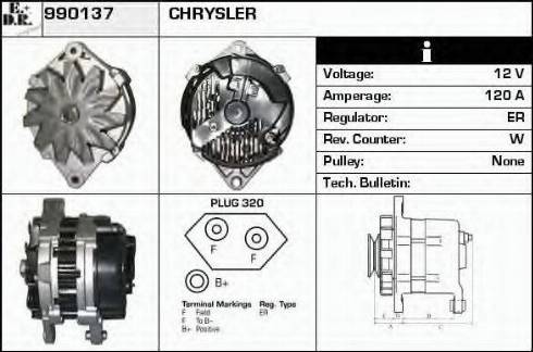 EDR 990137 - Alternator www.molydon.hr