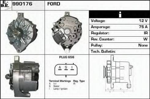 EDR 990176 - Alternator www.molydon.hr