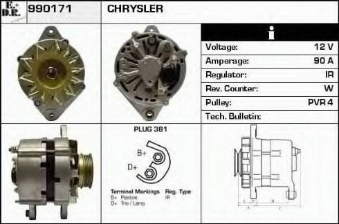 EDR 990171 - Alternator www.molydon.hr