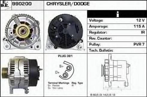 EDR 990200 - Alternator www.molydon.hr