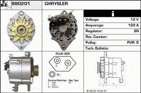 EDR 990201 - Alternator www.molydon.hr