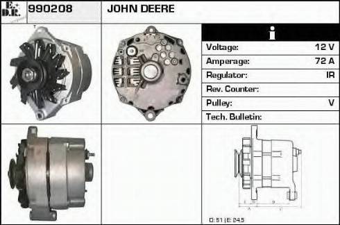 EDR 990208 - Alternator www.molydon.hr