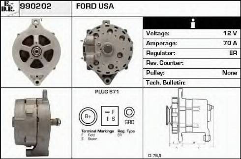 EDR 990202 - Alternator www.molydon.hr