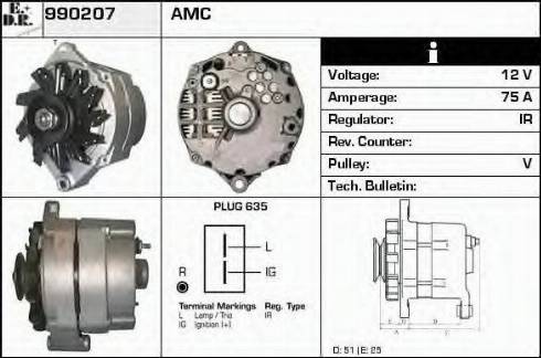 EDR 990207 - Alternator www.molydon.hr