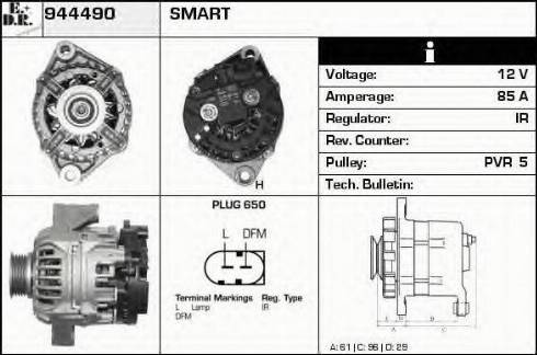 EDR 944490 - Alternator www.molydon.hr