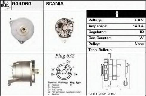 EDR 944060 - Alternator www.molydon.hr