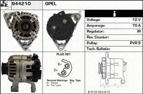 EDR 944210 - Alternator www.molydon.hr