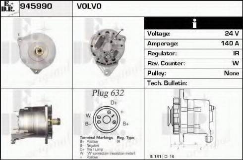 EDR 945990 - Alternator www.molydon.hr