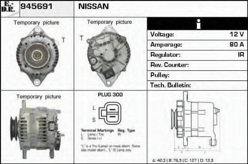 EDR 945691 - Alternator www.molydon.hr