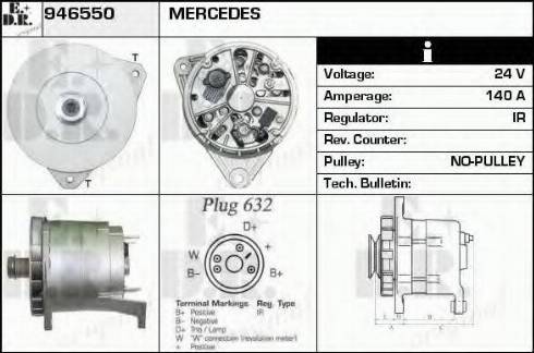 EDR 946550 - Alternator www.molydon.hr