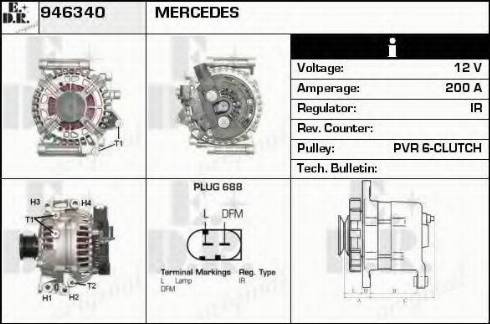 EDR 946340 - Alternator www.molydon.hr