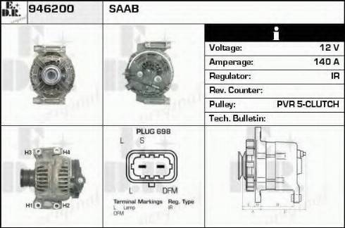 EDR 946200 - Alternator www.molydon.hr