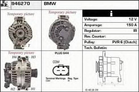 EDR 946270 - Alternator www.molydon.hr