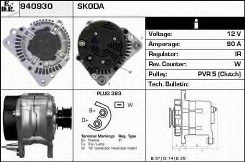 EDR 940930 - Alternator www.molydon.hr