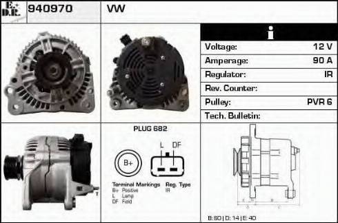 EDR 940970 - Alternator www.molydon.hr