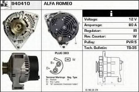 EDR 940410 - Alternator www.molydon.hr