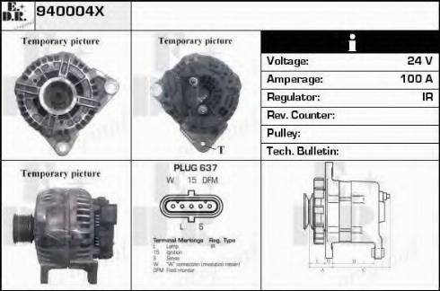 EDR 940004X - Alternator www.molydon.hr