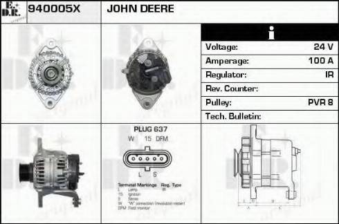 EDR 940005X - Alternator www.molydon.hr