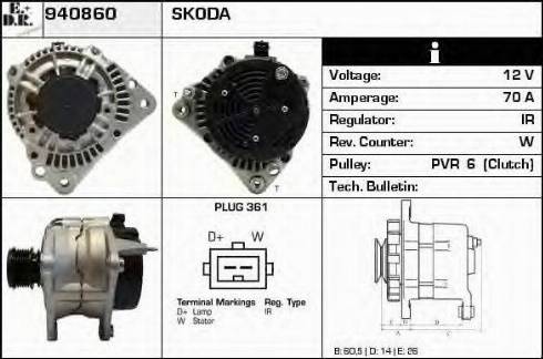 EDR 940860 - Alternator www.molydon.hr