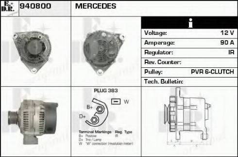 EDR 940800 - Alternator www.molydon.hr