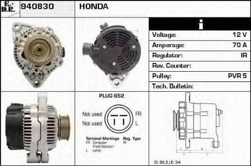 EDR 940830 - Alternator www.molydon.hr