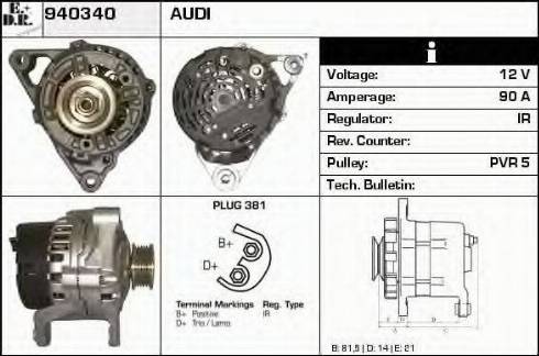 EDR 940340 - Alternator www.molydon.hr