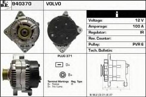 EDR 940370 - Alternator www.molydon.hr