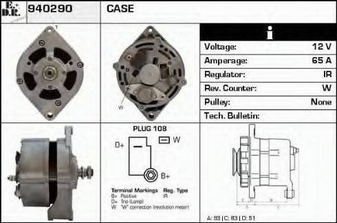 EDR 940290 - Alternator www.molydon.hr