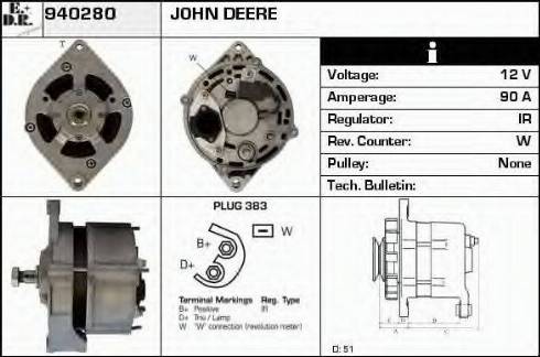 EDR 940280 - Alternator www.molydon.hr