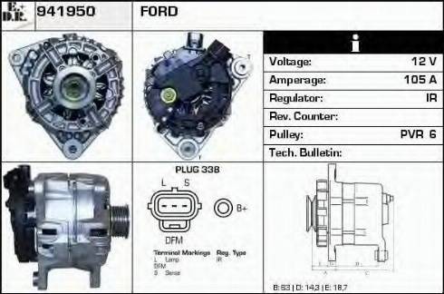 EDR 941950 - Alternator www.molydon.hr