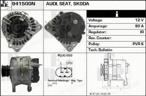 EDR 941500N - Alternator www.molydon.hr