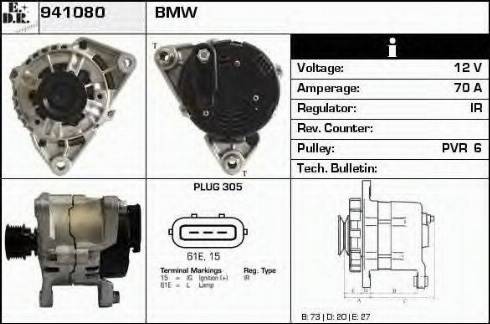 EDR 941080 - Alternator www.molydon.hr