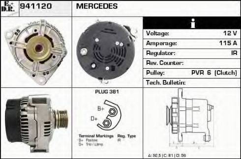 EDR 941120 - Alternator www.molydon.hr