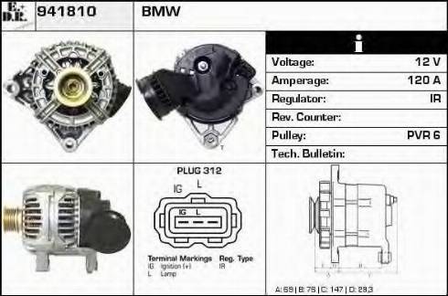 EDR 941810 - Alternator www.molydon.hr