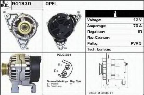 EDR 941830 - Alternator www.molydon.hr