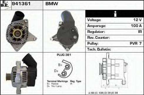 EDR 941361 - Alternator www.molydon.hr