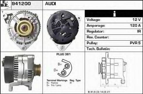 EDR 941200 - Alternator www.molydon.hr