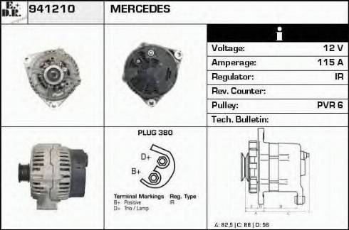 EDR 941210 - Alternator www.molydon.hr