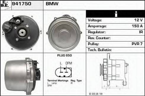 EDR 941750 - Alternator www.molydon.hr