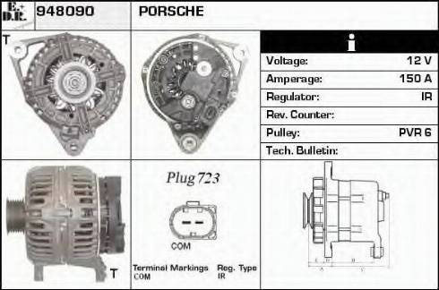 EDR 948090 - Alternator www.molydon.hr