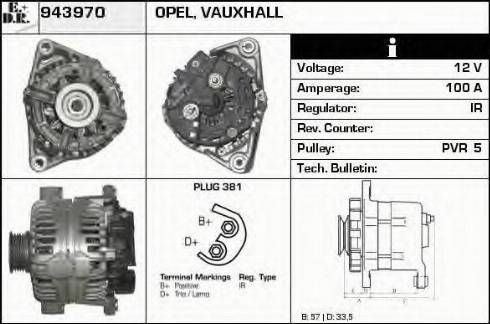 EDR 943970 - Alternator www.molydon.hr