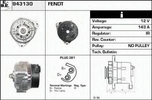 EDR 943130 - Alternator www.molydon.hr