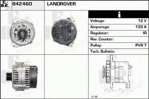 EDR 942460 - Alternator www.molydon.hr