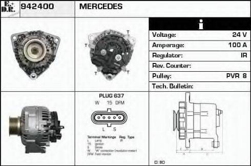 EDR 942400 - Alternator www.molydon.hr