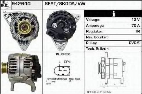 EDR 942640 - Alternator www.molydon.hr