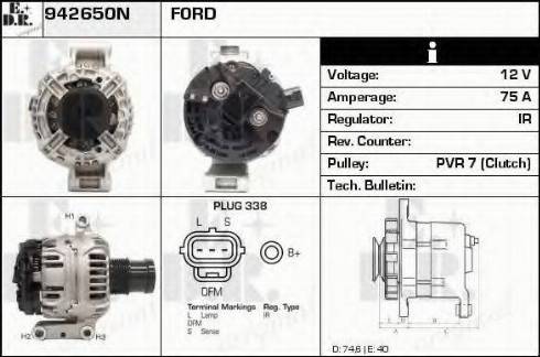 EDR 942650N - Alternator www.molydon.hr